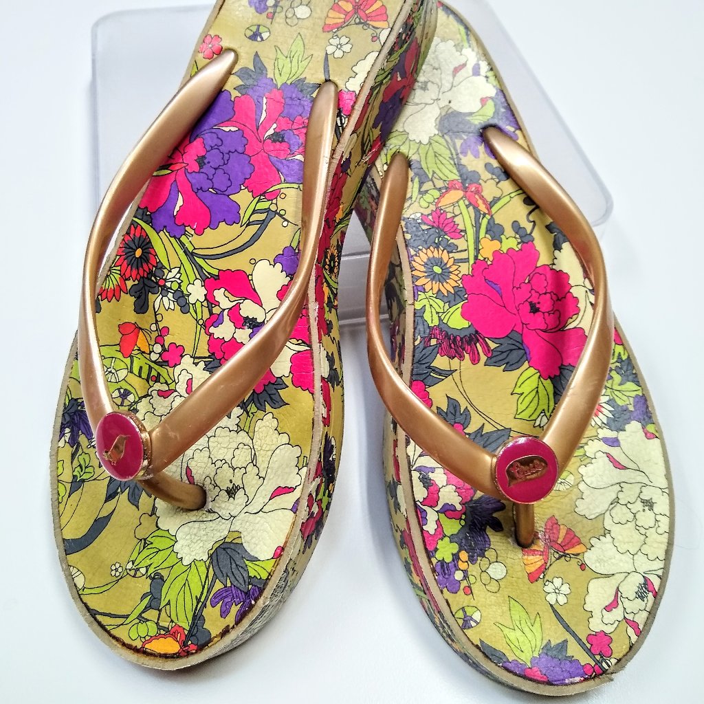 Peace & Tranquility Designer Flip-Flops